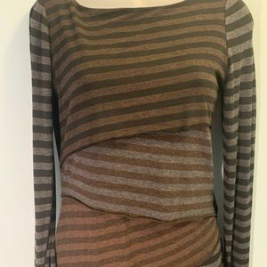 JOSEPH RIBKOFF Striped Column Dress Size US 8 EUC